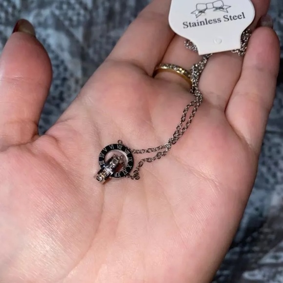 Dainty Numerals  Fashion Buckle Designer Casual Chic Necklace Basic Layered - Picture 8 of 16